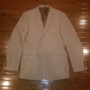 JCREW Factory suit jacket in bird's-eye wool.